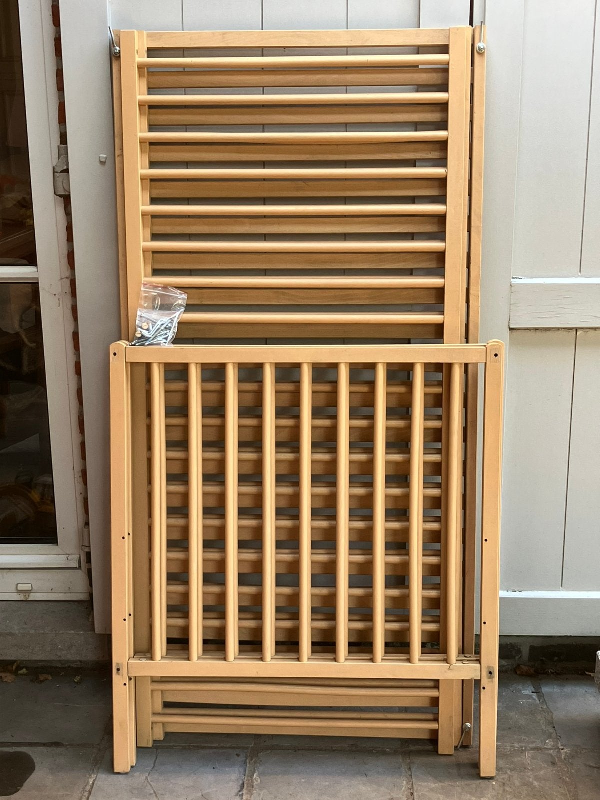 Ikea babybed Sniglar, Ophalen