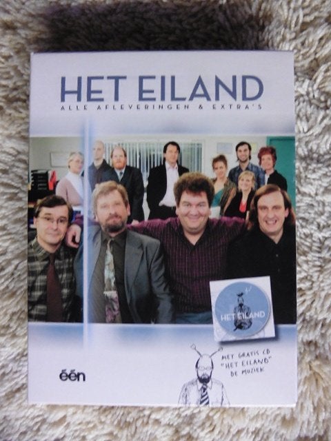 Het Eiland LUXE Boxset compleet incl cd, Eerste persing, Seizoen 1, Zo goed als nieuw, Komedie