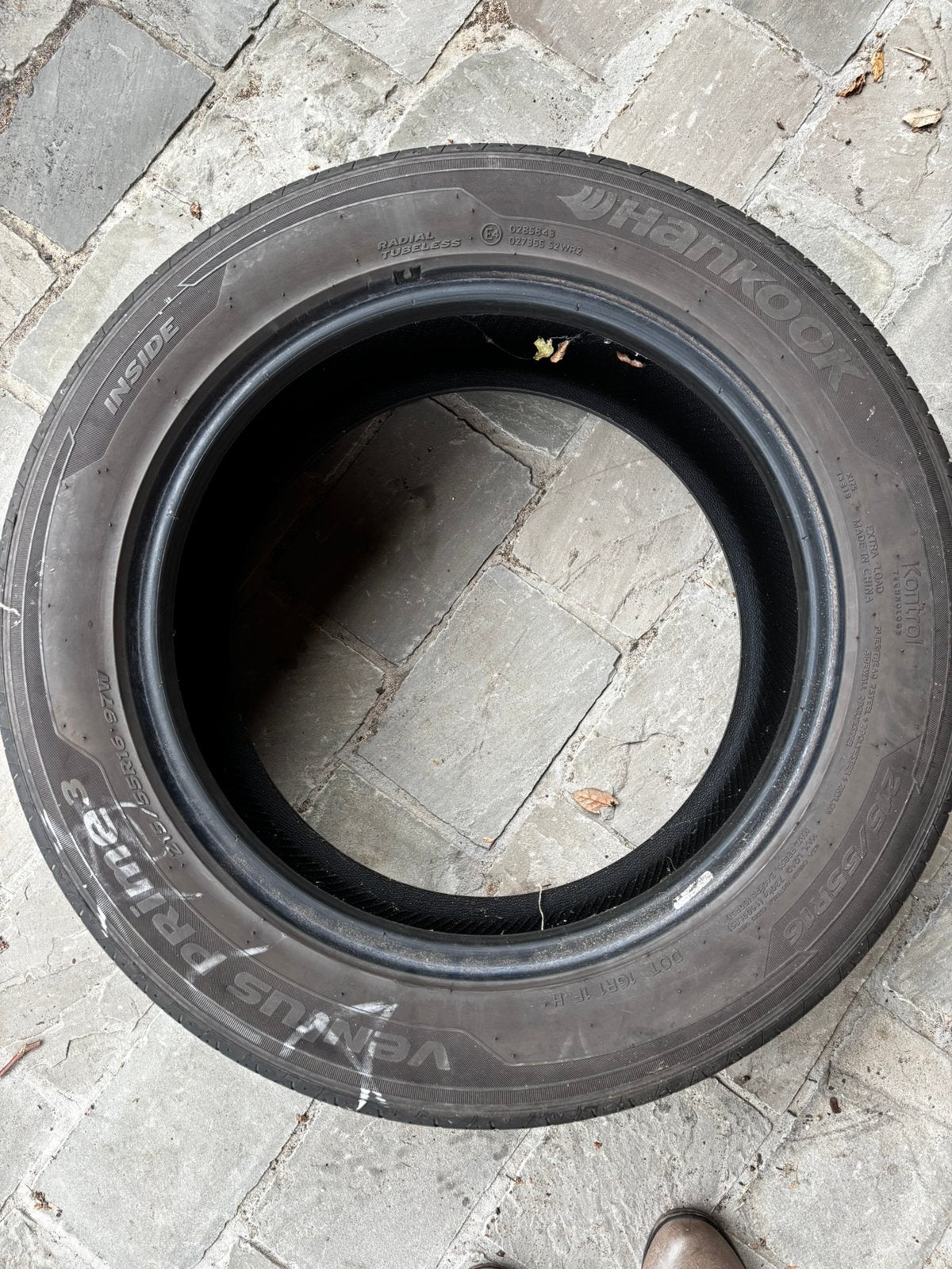 2 banden hankook, Ophalen, Gebruikt, 16 inch, Winterbanden