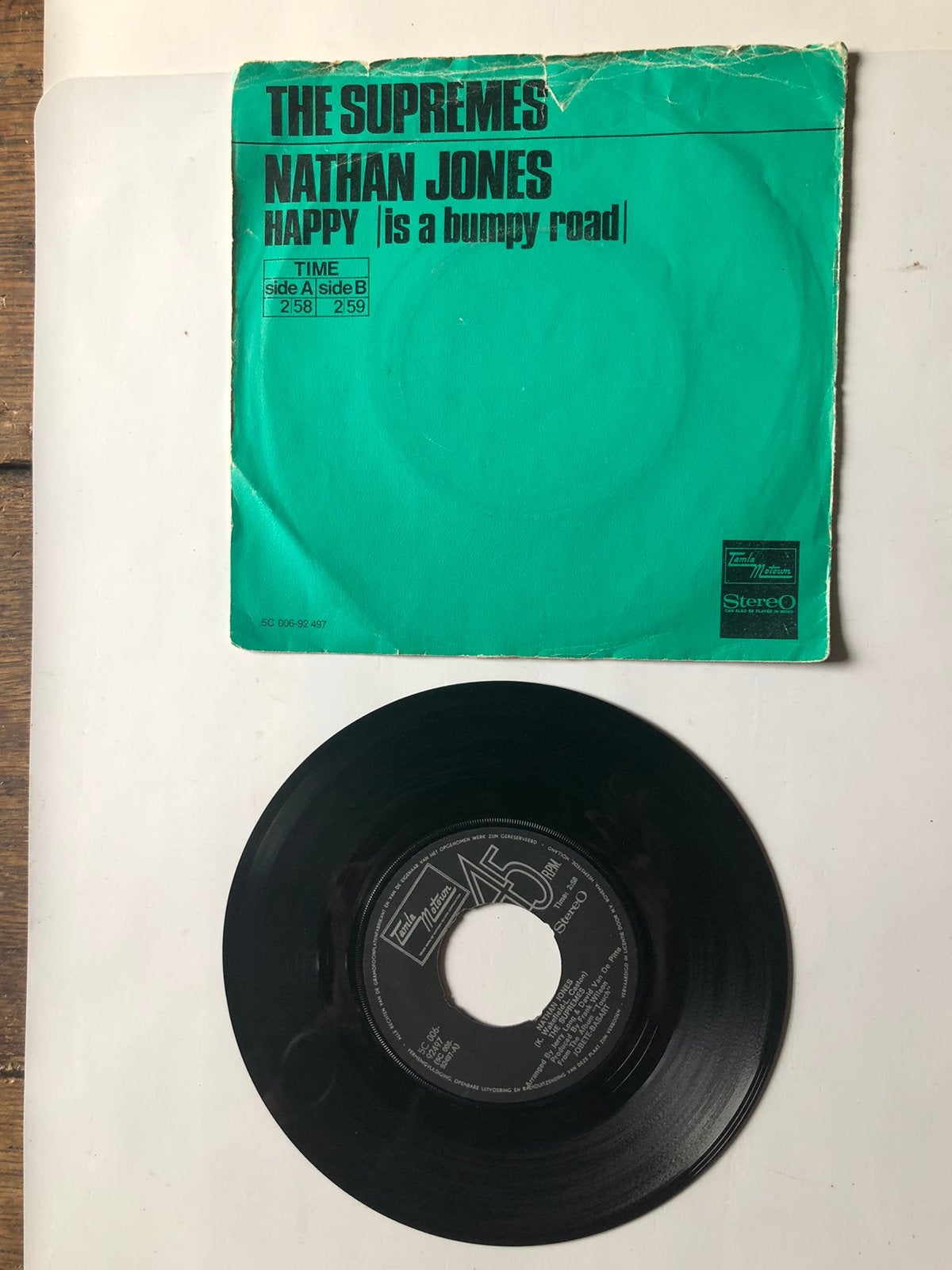 Les Suprêmes : Nathan Jones, Envoi, Utilisé