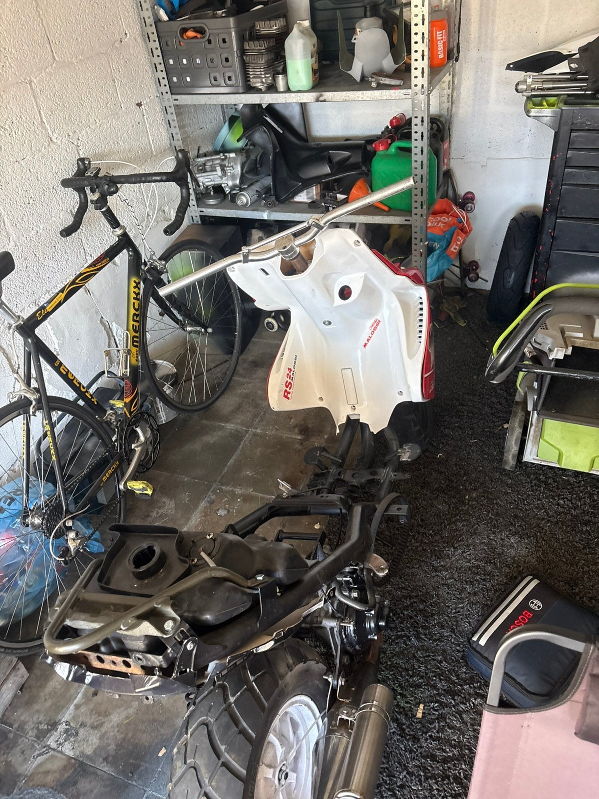 aerox sprinter project, Fietsen en Brommers, Minibikes, Midibikes en Pitbikes, Ophalen, Gebruikt, Overige typen