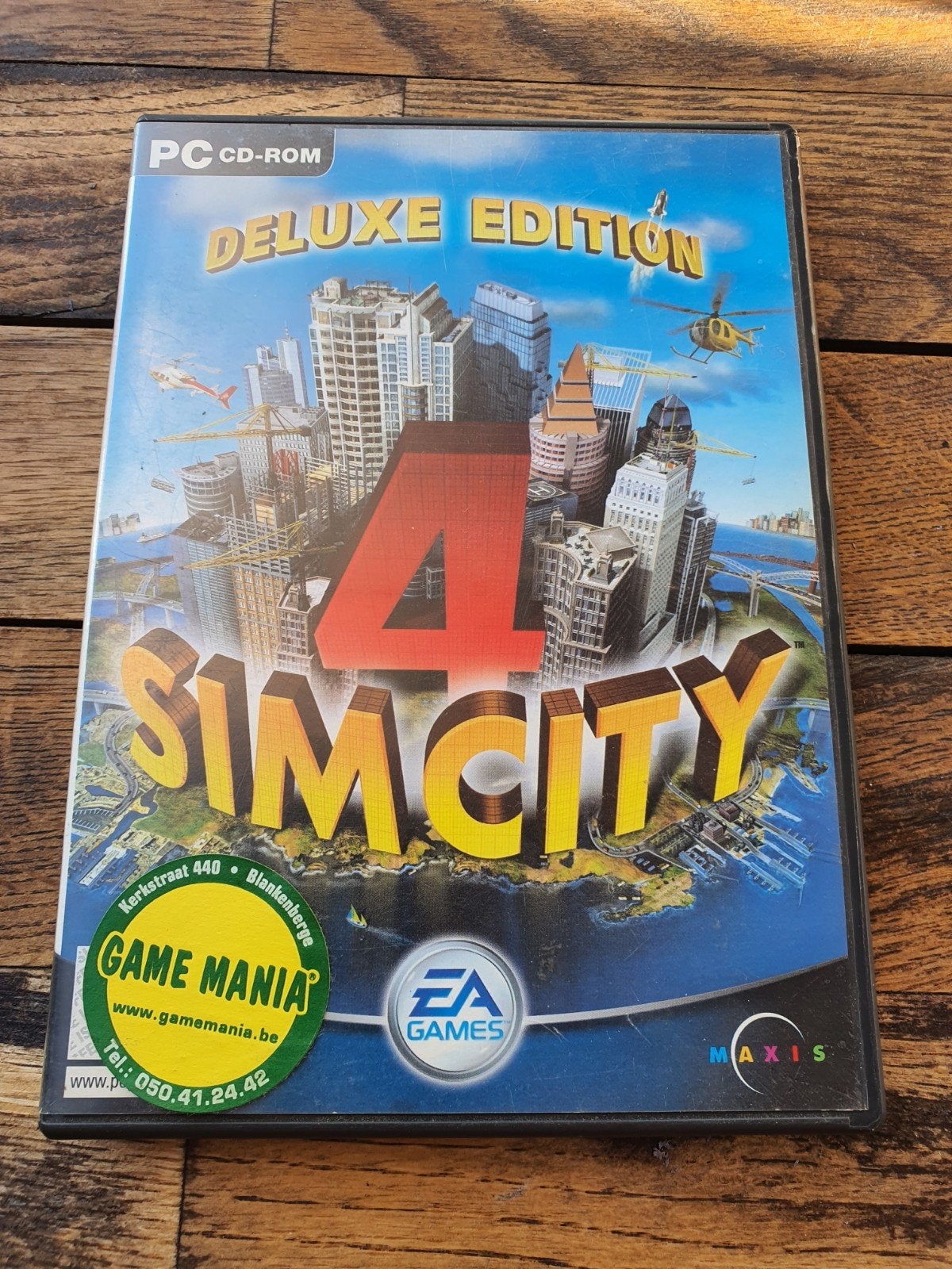 simcity 4 deluxe editie pc vintage, Games en Spelcomputers, Ophalen