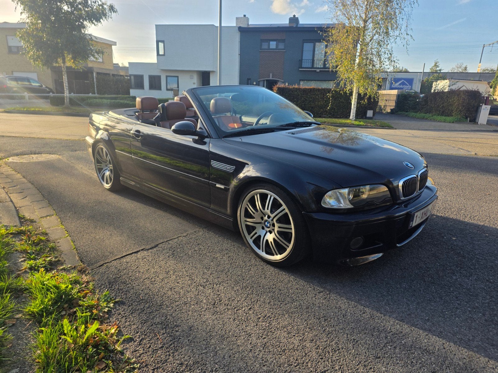 BMW M3 E46 Cabrio – 2002 – 343 PK – SMG II – BMW Individual, Auto's, Automaat, Achterwielaandrijving, Cabriolet, Blauw
