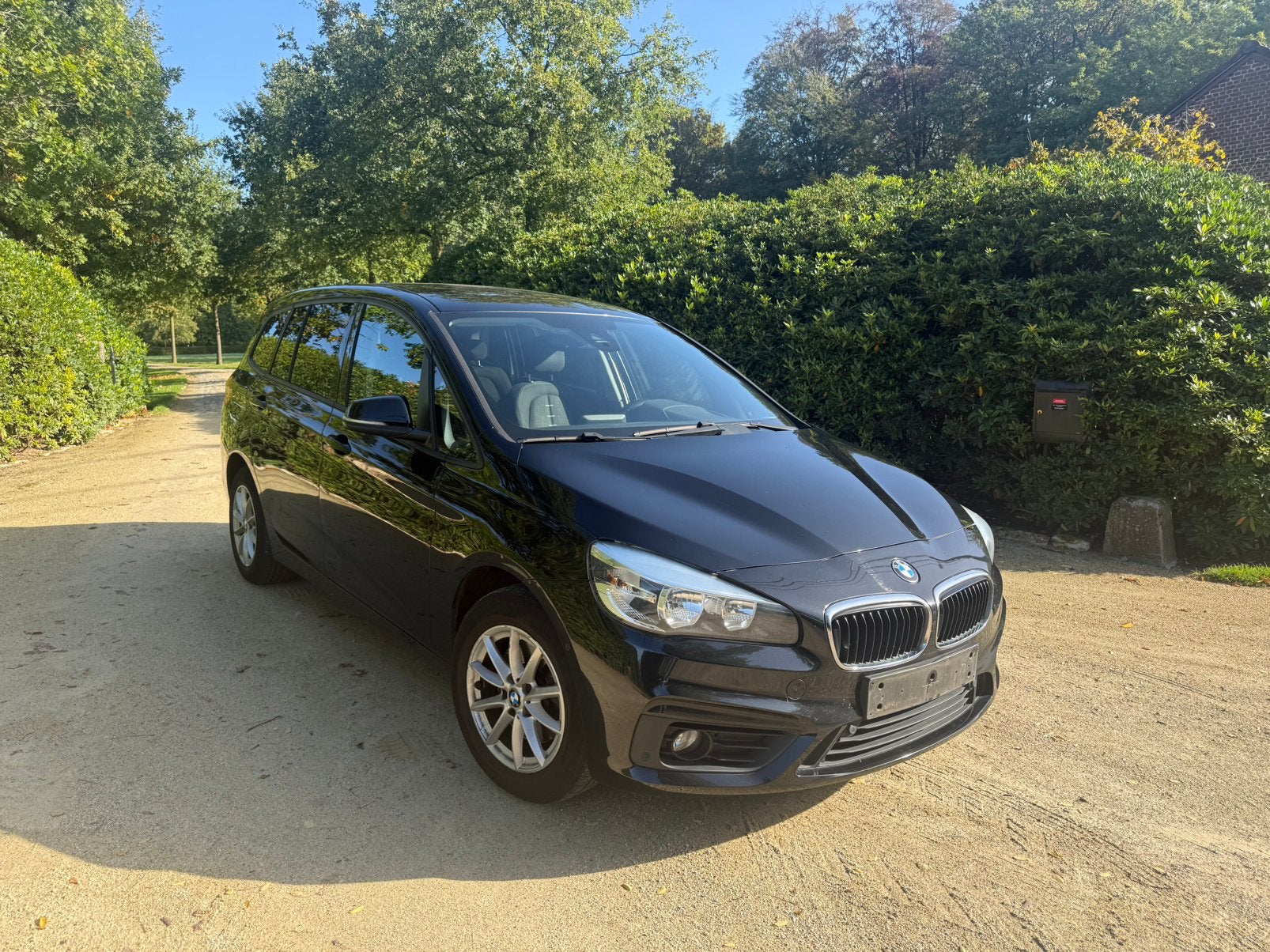 Bmw 218 Grand Tourer Automaat 2015, Auto's, Automaat, Euro 6, Zwart, 2 Reeks Active Tourer
