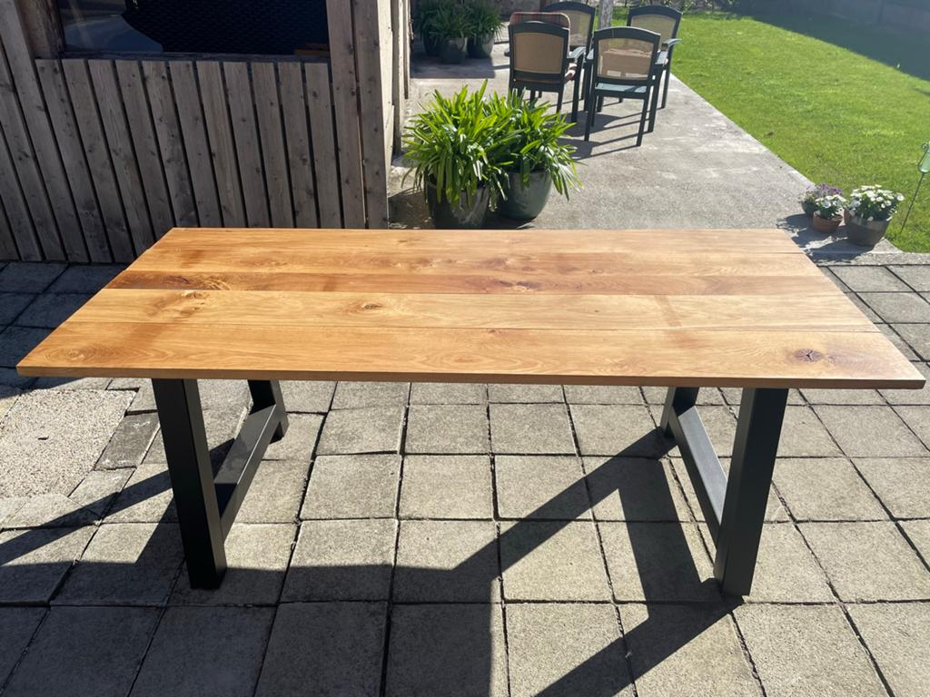 Tuintafel, Tuin en Terras, Ophalen, Zo goed als nieuw