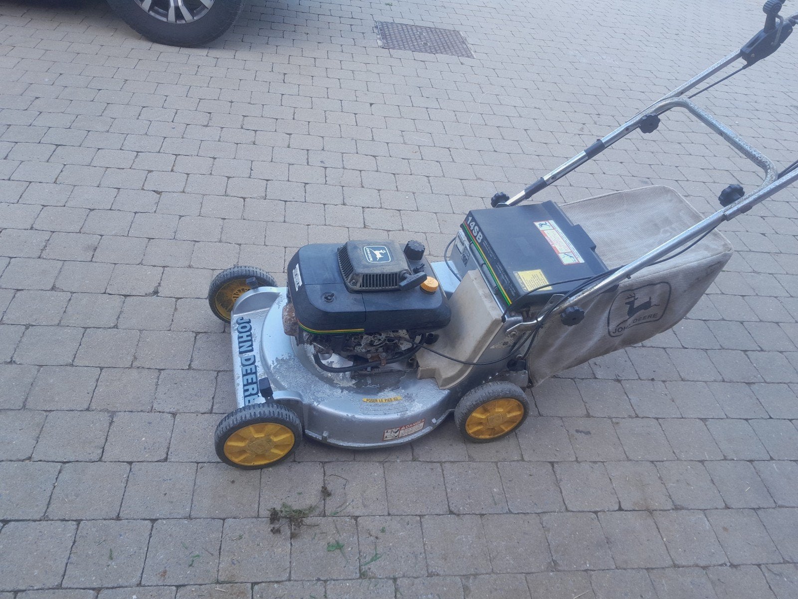 john deere grasmachine, Tuin en Terras, Ophalen, Versnellingen