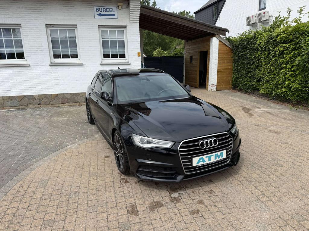 Audi A6 A6 Avant 2.0 TDi ultra S tronic S-line look/Leder/Xe, Gebruikt, 4 cilinders, Zwart, Bedrijf