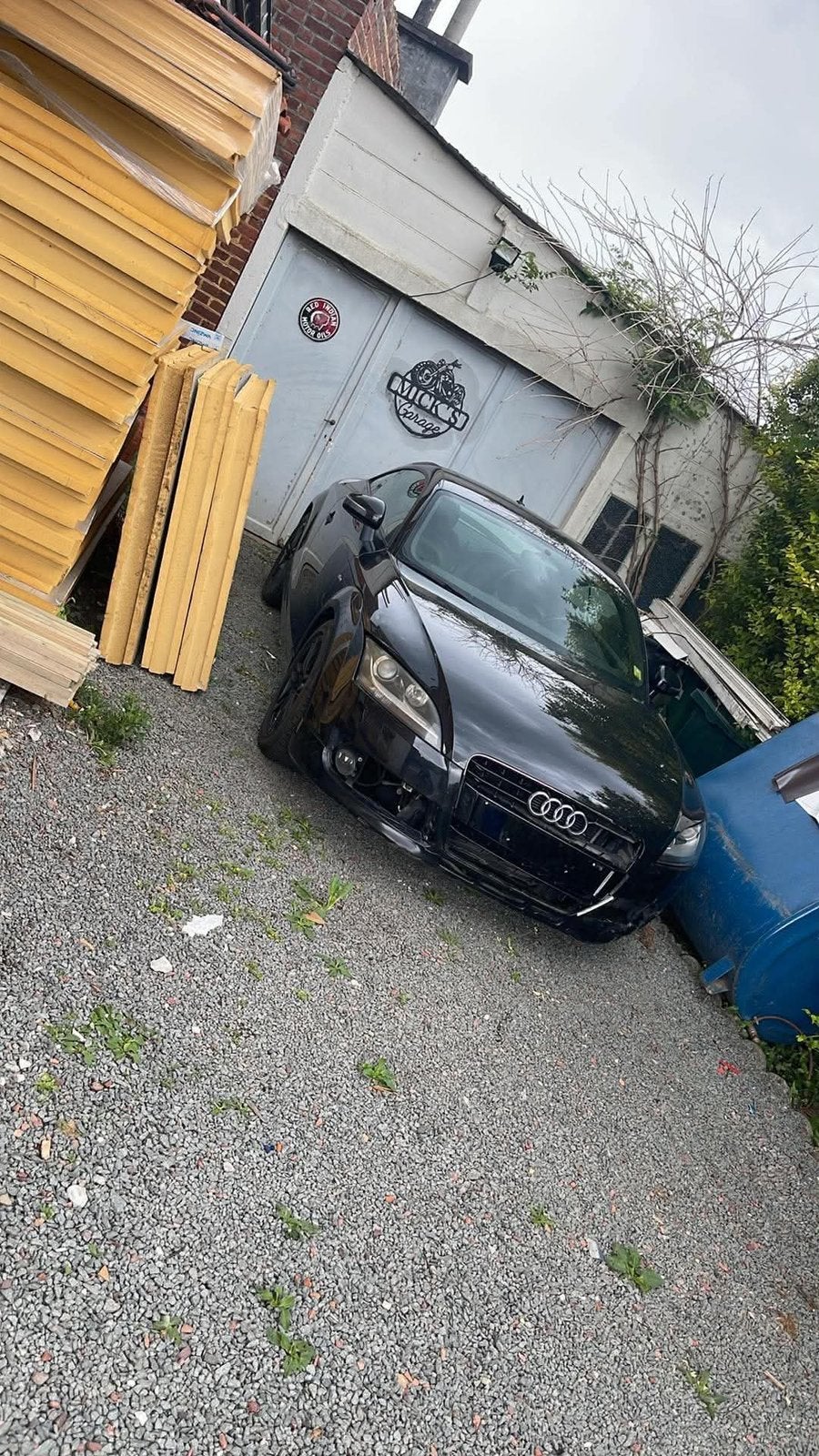 Audi tt tfsi s line voor onderdelen of opmaak, Auto's, Audi, Particulier, TT, Benzine, Coupé, 3 deurs, Handgeschakeld, Zwart, Zwart