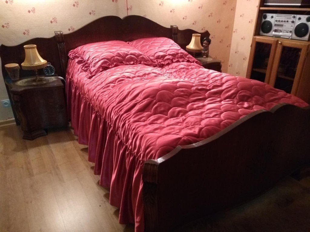 ancienne chambre à coucher, Enlèvement