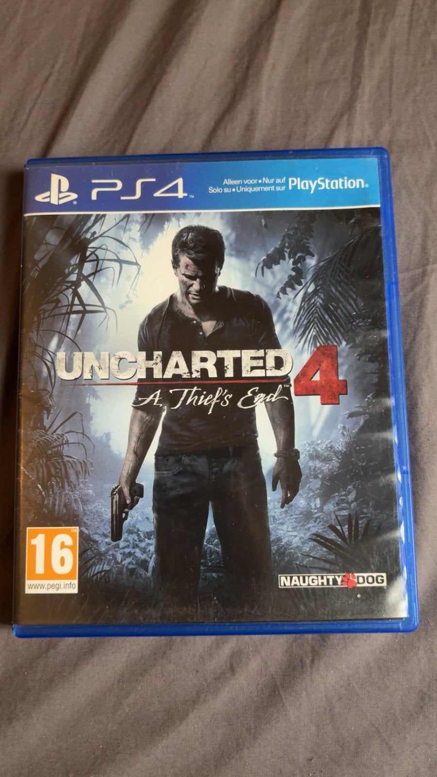 Uncharted 4: A Thief’s End PS4 – Très bon état, Enlèvement, Comme neuf