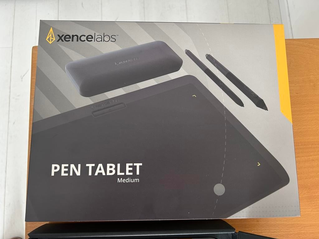 XENCELABS tekentablet, Computers en Software, Ophalen, Zo goed als nieuw