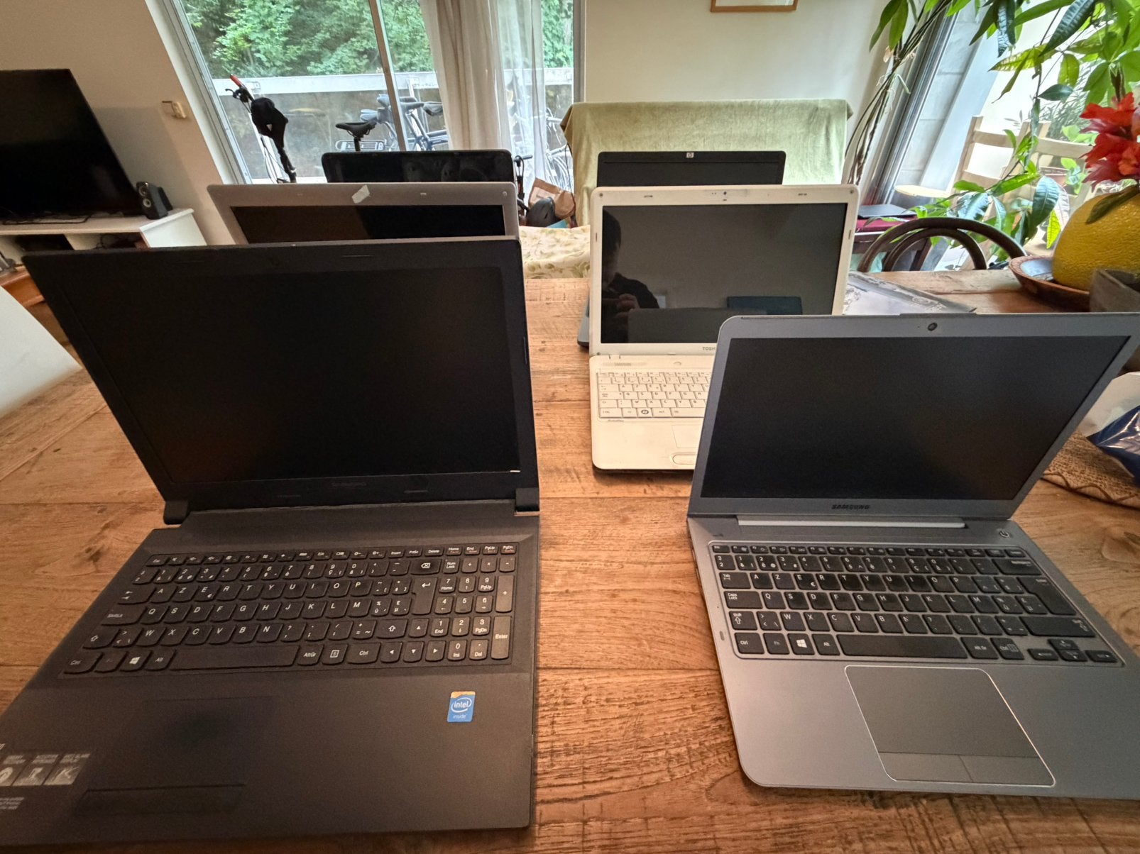 Lot de 6 PC portables, Informatique & Logiciels, Enlèvement, Utilisé