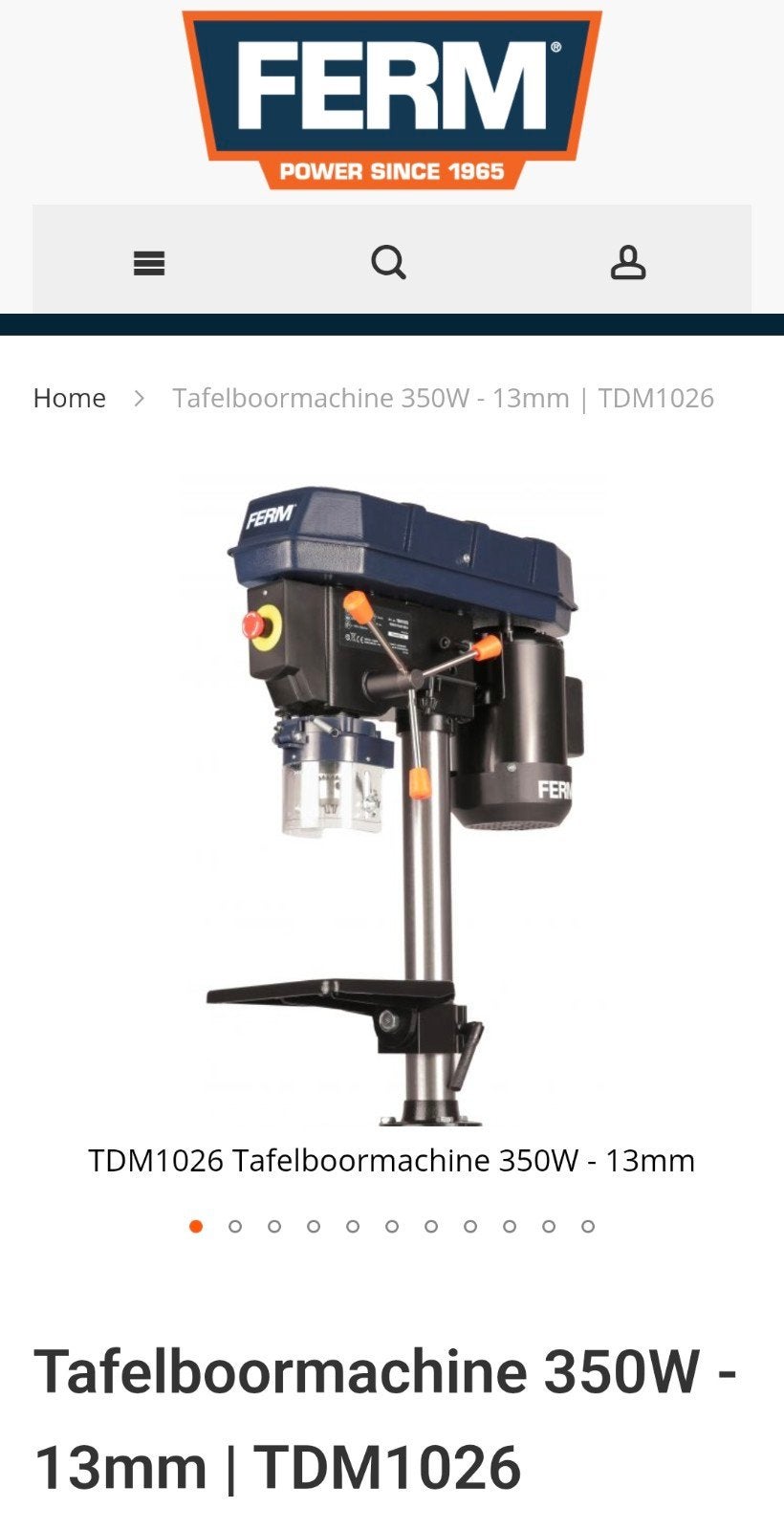 Kolomboormachine NIEUW, Doe-het-zelf en Bouw, Gereedschap | Boormachines, Ophalen, Kolomboormachine