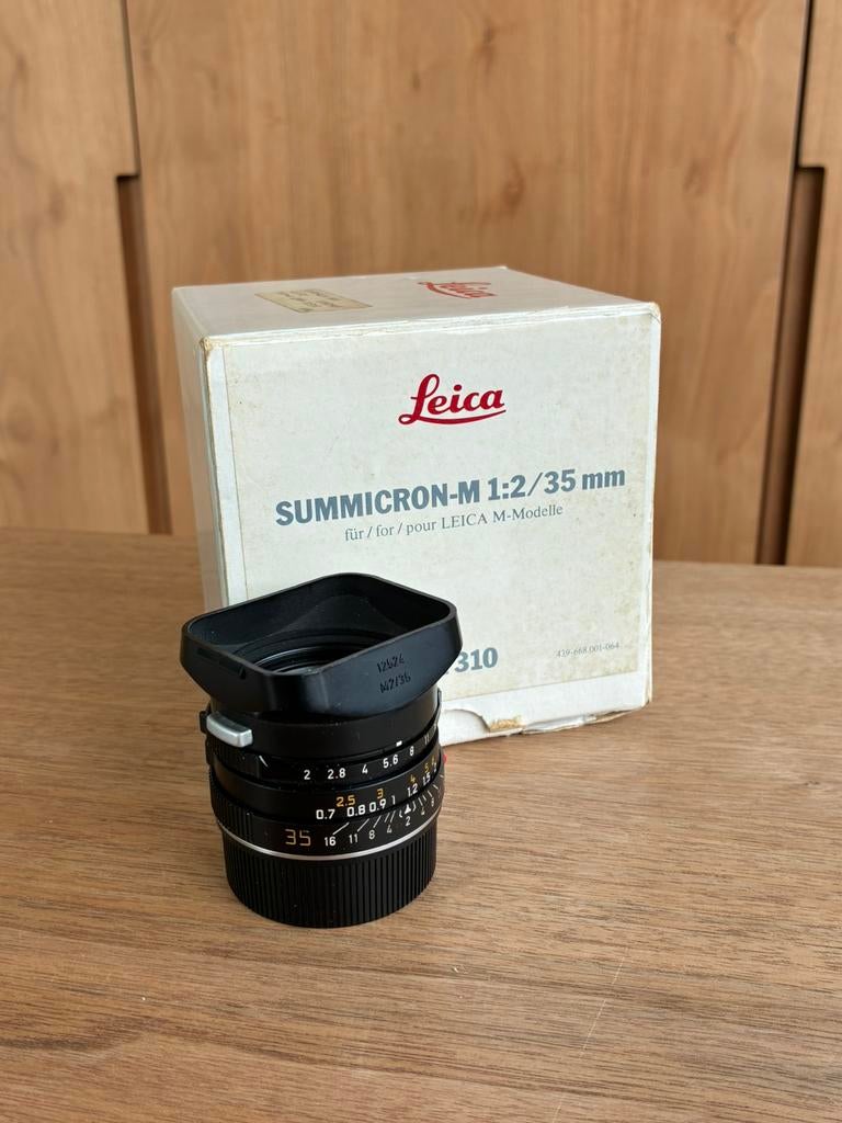 Leica Summicron 35 V4 KOB made in Germany, Ophalen, Gebruikt