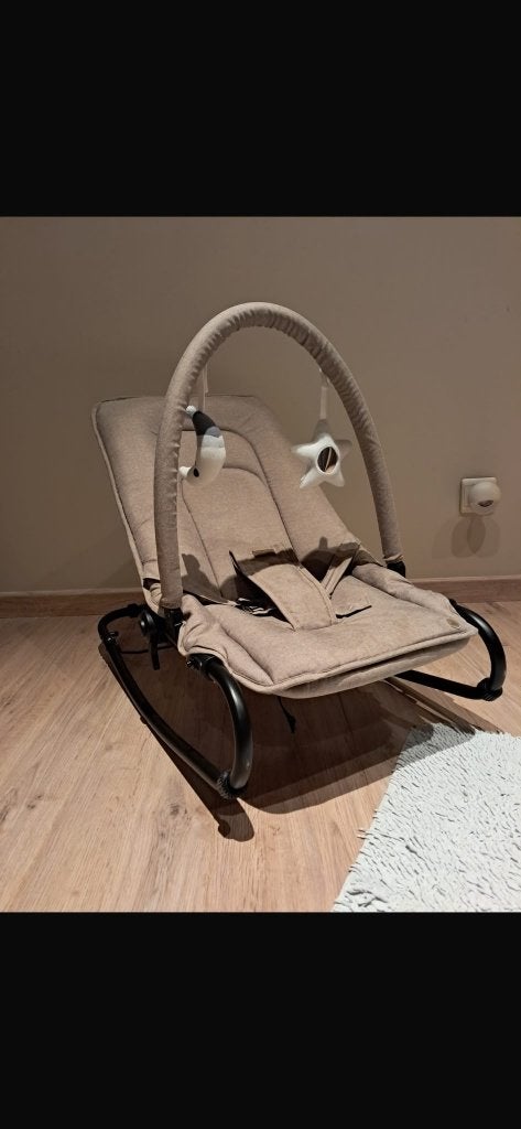 Babywipper met boog beige, Enfants & Bébés, Enlèvement, Utilisé, Avec ceinture(s), Topmark