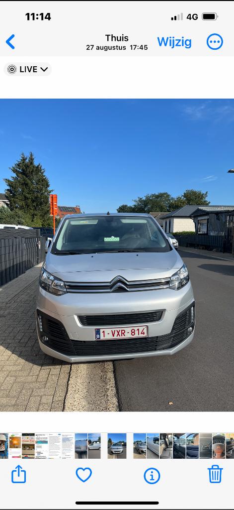 Camionet citroen jumpy automaat xl, Auto's, Citroën, Leder en Stof, Diesel, 5 deurs