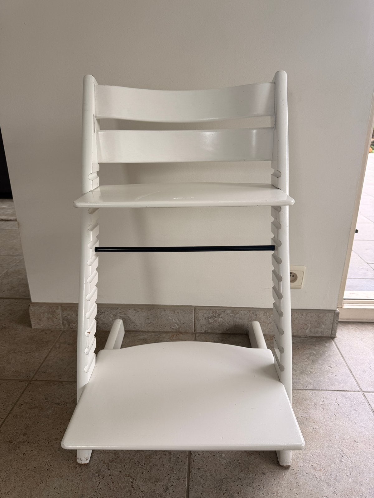 Stokke tripp trapp wit, Kinderen en Baby's, Ophalen, Zo goed als nieuw