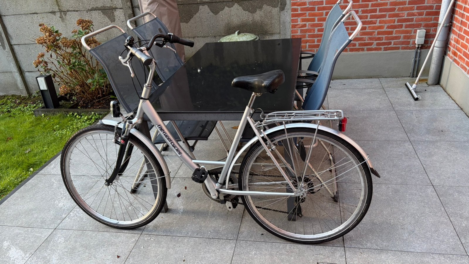 Damesfiets 7 versnellingen met vering, Fietsen en Brommers, Ophalen, Gebruikt, Versnellingen