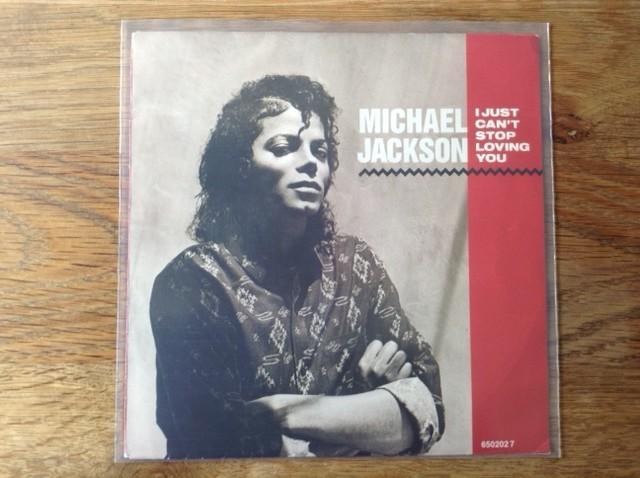 single michael jackson, Cd's en Dvd's, Vinyl Singles, Pop, Beschermende buitenhoes, Fotohoes, Originele persing, Ophalen of Verzenden