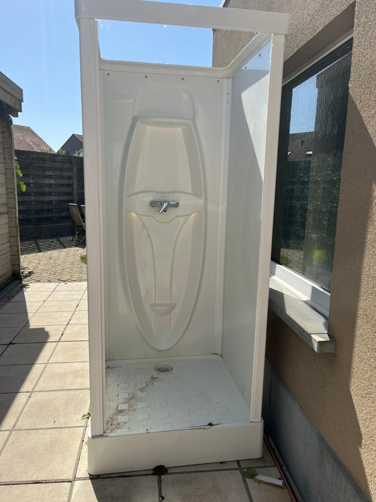 Douche cabine, Ophalen, Gebruikt