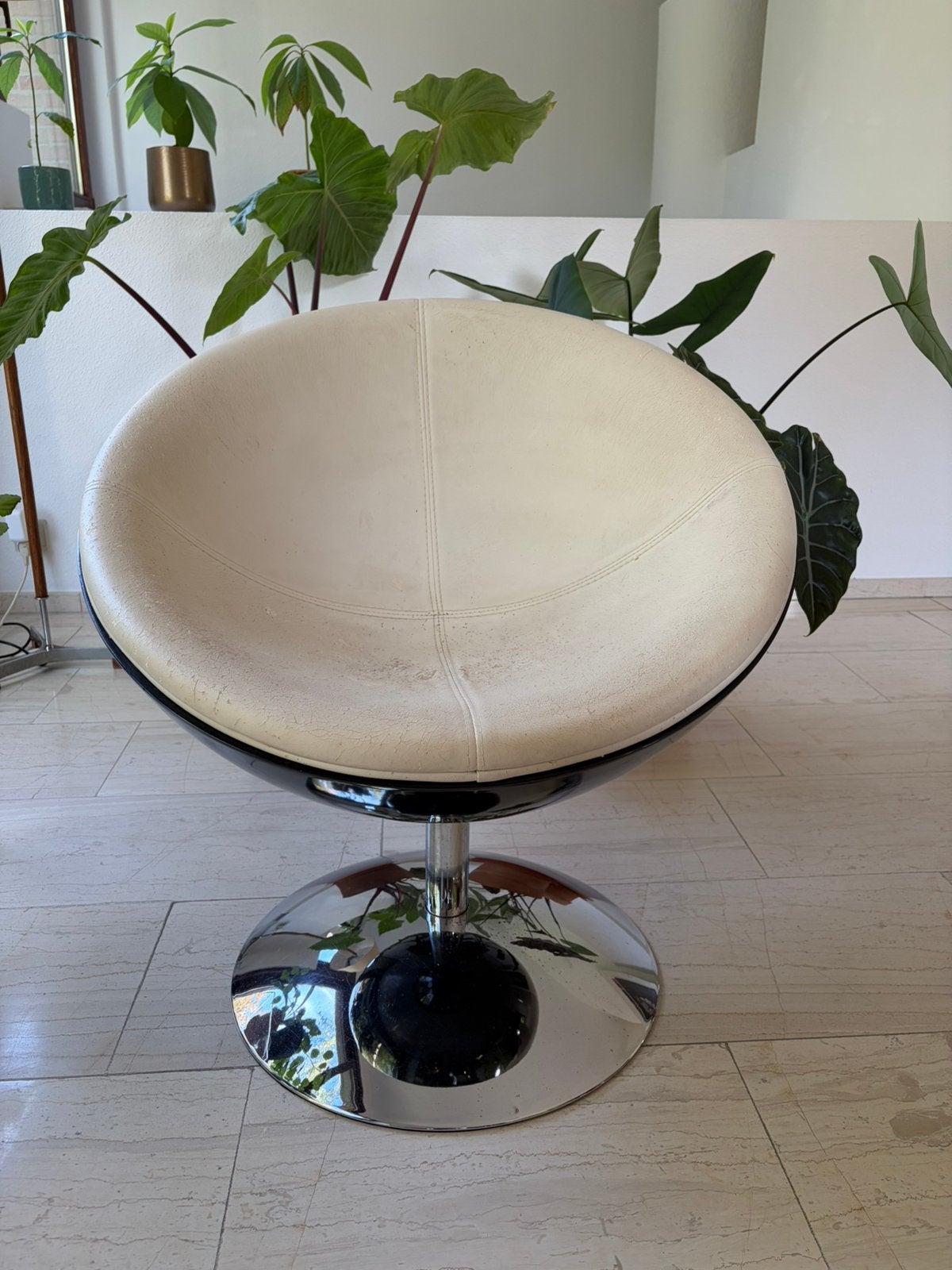 Fauteuil boule - design années 60, Enlèvement, Comme neuf