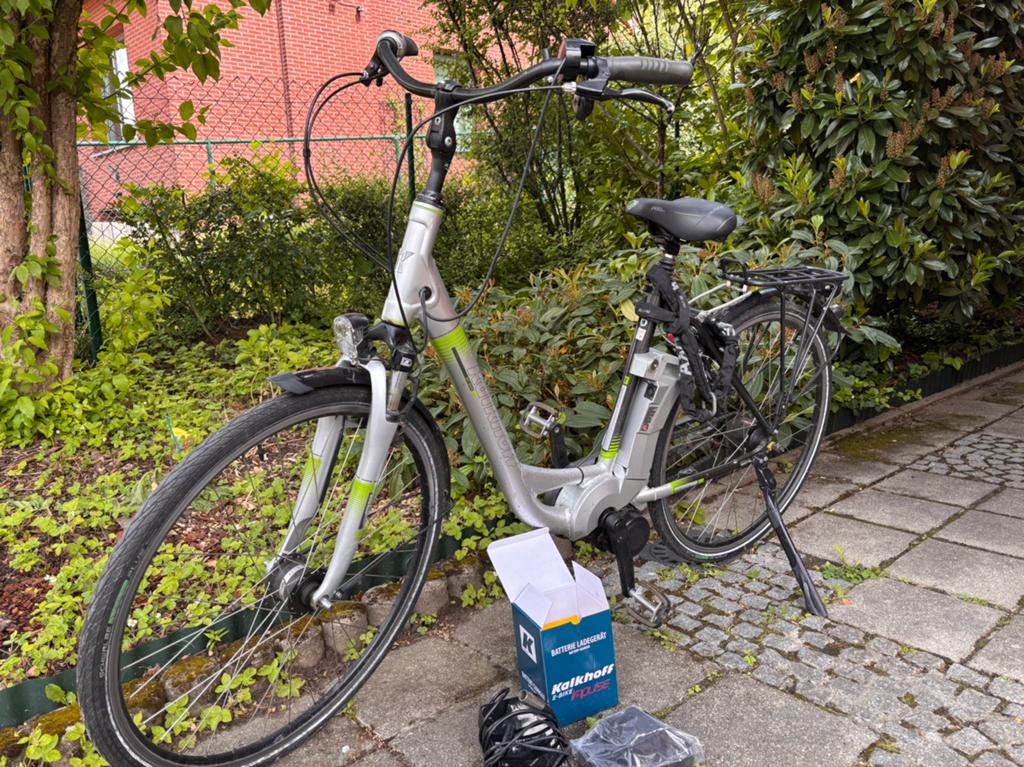 Vélo électrique Kalkhoff 2013 + batterie — panne moteur, Vélos & Vélomoteurs, Autres marques, 51 à 55 cm, 50 km par batterie ou plus