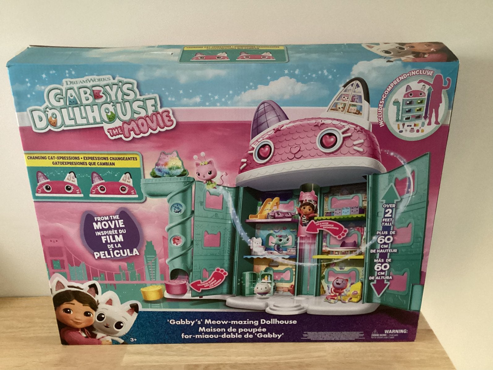 Gabbys poppenhuis met doos, Kinderen en Baby's, Ophalen, Zo goed als nieuw, Poppenhuis