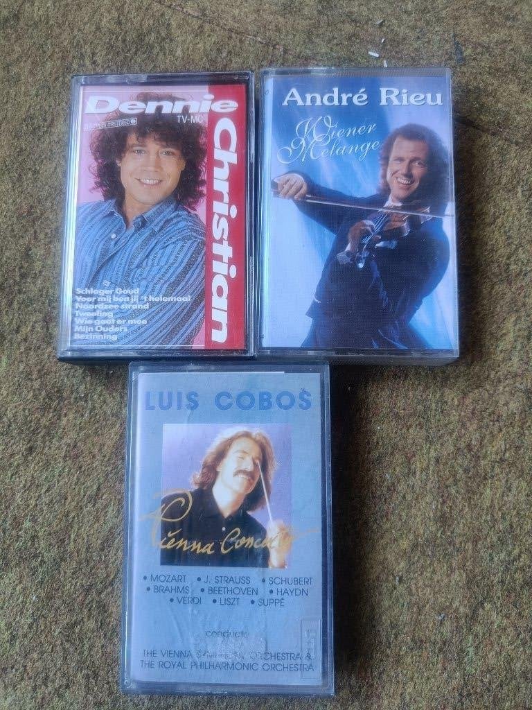 Casette banden met artiesten, Muziek en Instrumenten, Ophalen, Zo goed als nieuw