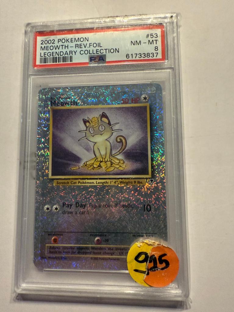 Meowth psa 8, Hobby & Loisirs créatifs, Jeux de cartes à collectionner | Pokémon, Envoi, Comme neuf, Foil