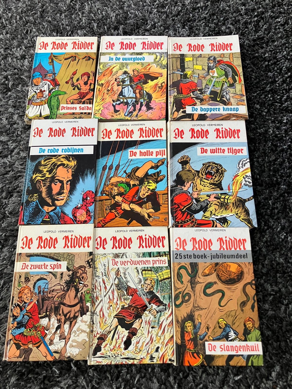 Rode Ridder boeken - 6€/stuk - 40€/set, Ophalen of Verzenden, Gelezen, Fictie