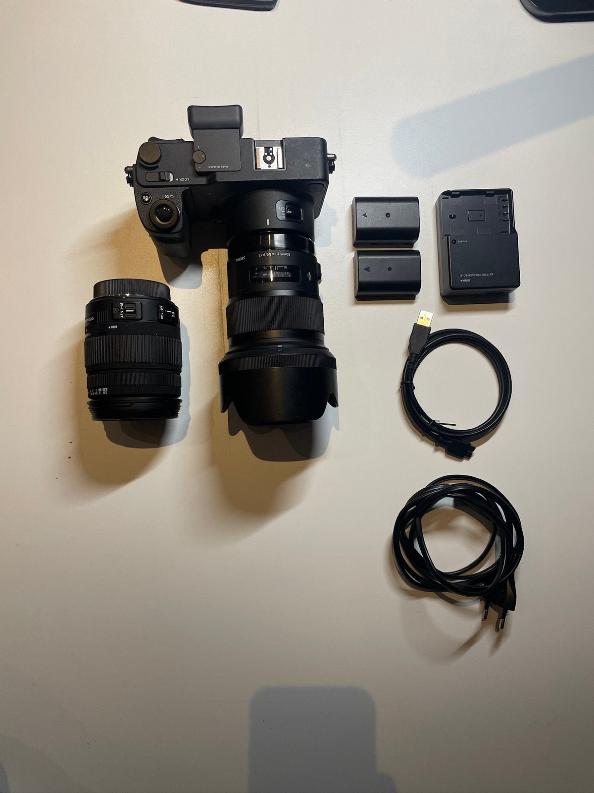 Sigma SD quattro + toebehoren en lenzen, Audio, Tv en Foto, Ophalen, Zo goed als nieuw
