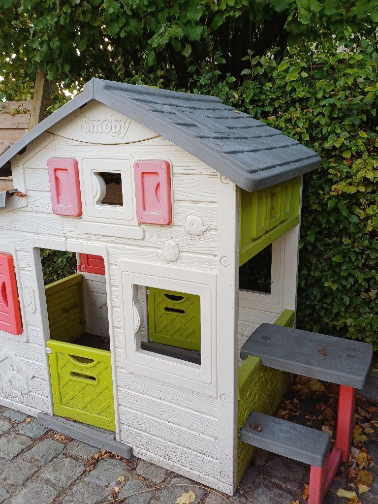 Smoby speelhuis, Kinderen en Baby's, Ophalen, Gebruikt, Plastic