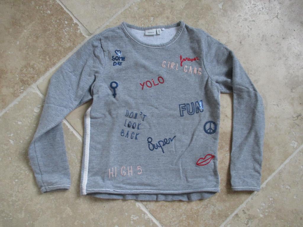Trui Name it 122/128 zo goed als nieuw, Enfants & Bébés, Vêtements enfant | Taille 122, Pull ou Veste, Name it, Comme neuf, Enlèvement
