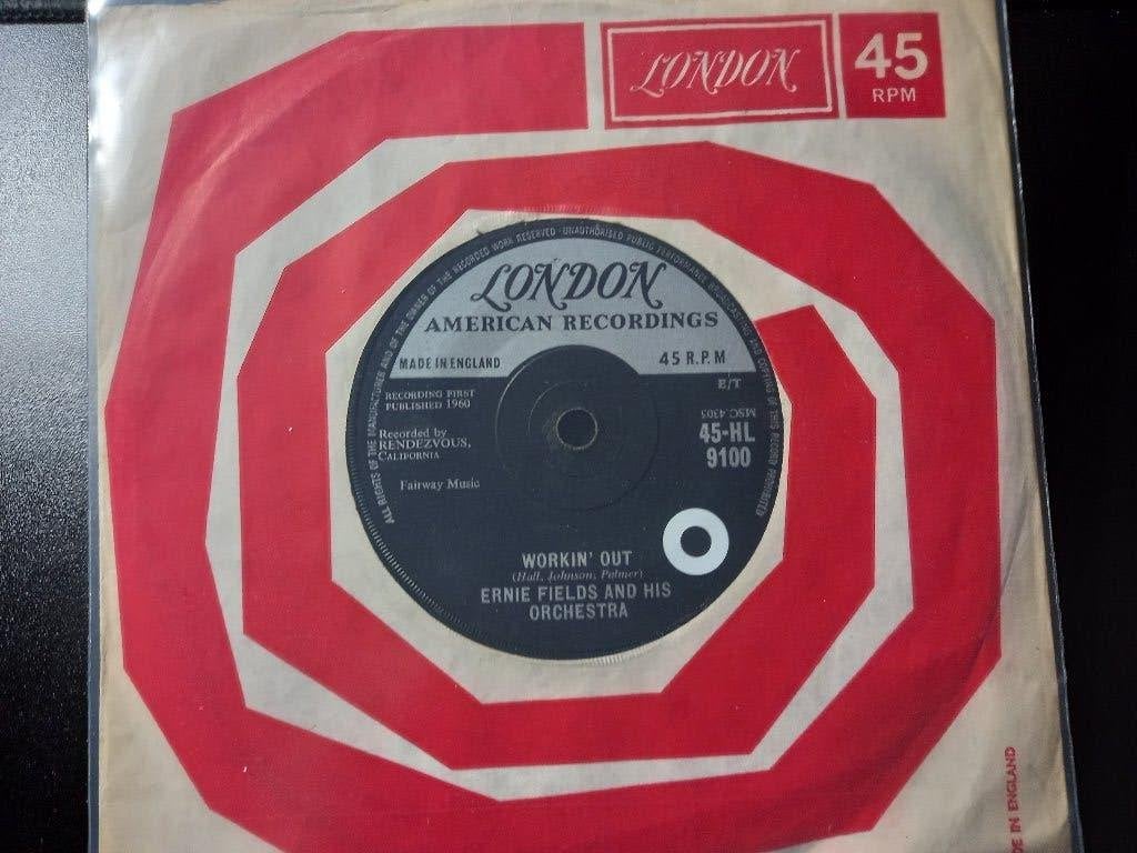 Ernie Fields & Orchestra ‎– Workin' Out ' 7 Popcorn, 7 inch, Utilisé, Housse de protection extérieure, Autres types