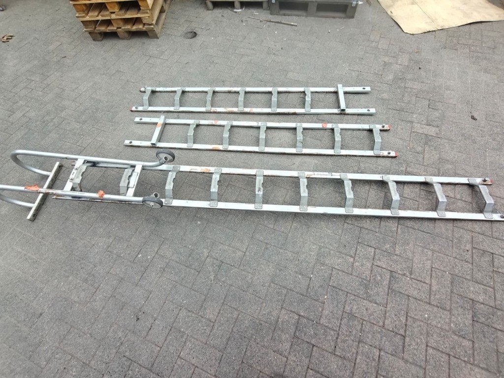 nokladder altrex, Doe-het-zelf en Bouw, Ophalen, Gebruikt, Ladder, Opvouwbaar of Inschuifbaar
