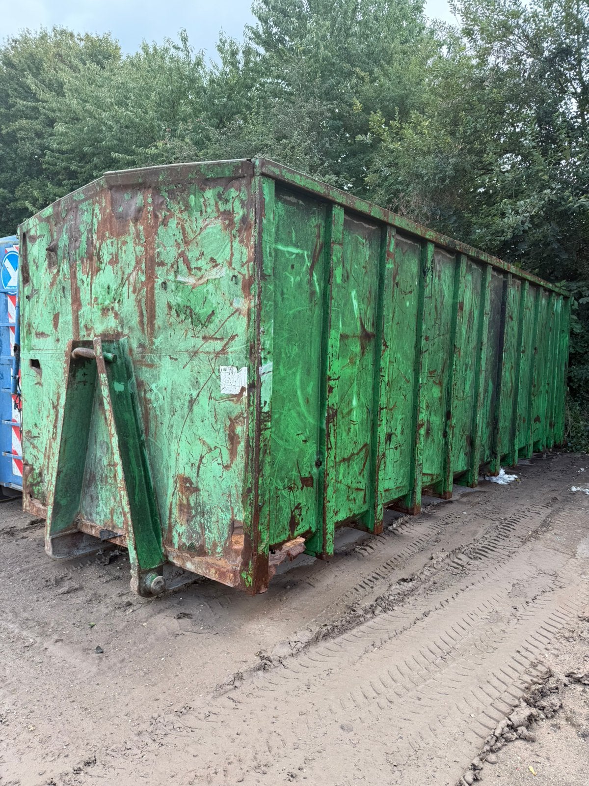 Afzetcontainer 40m3, Enlèvement