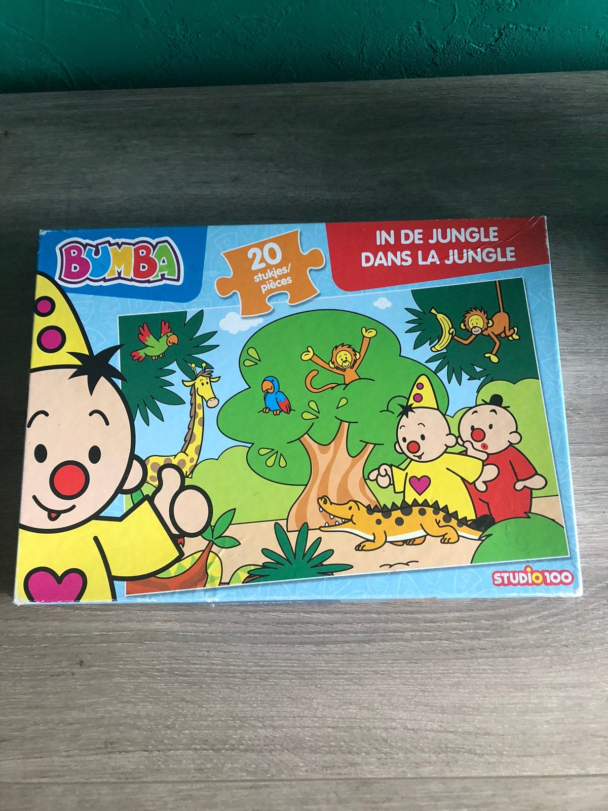Bumba puzzel 20 stukken, Kinderen en Baby's, Speelgoed | Kinderpuzzels, Ophalen, 10 tot 50 stukjes, Zo goed als nieuw