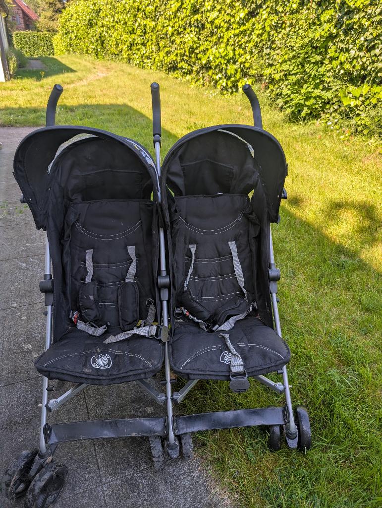 Dubbele buggy, Enfants & Bébés, Buggys, Enlèvement, Utilisé, Autres marques, Modèle duo
