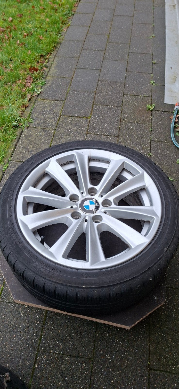 alu velgen en winterbanden, Pneus hiver, Véhicule de tourisme, Enlèvement, Utilisé