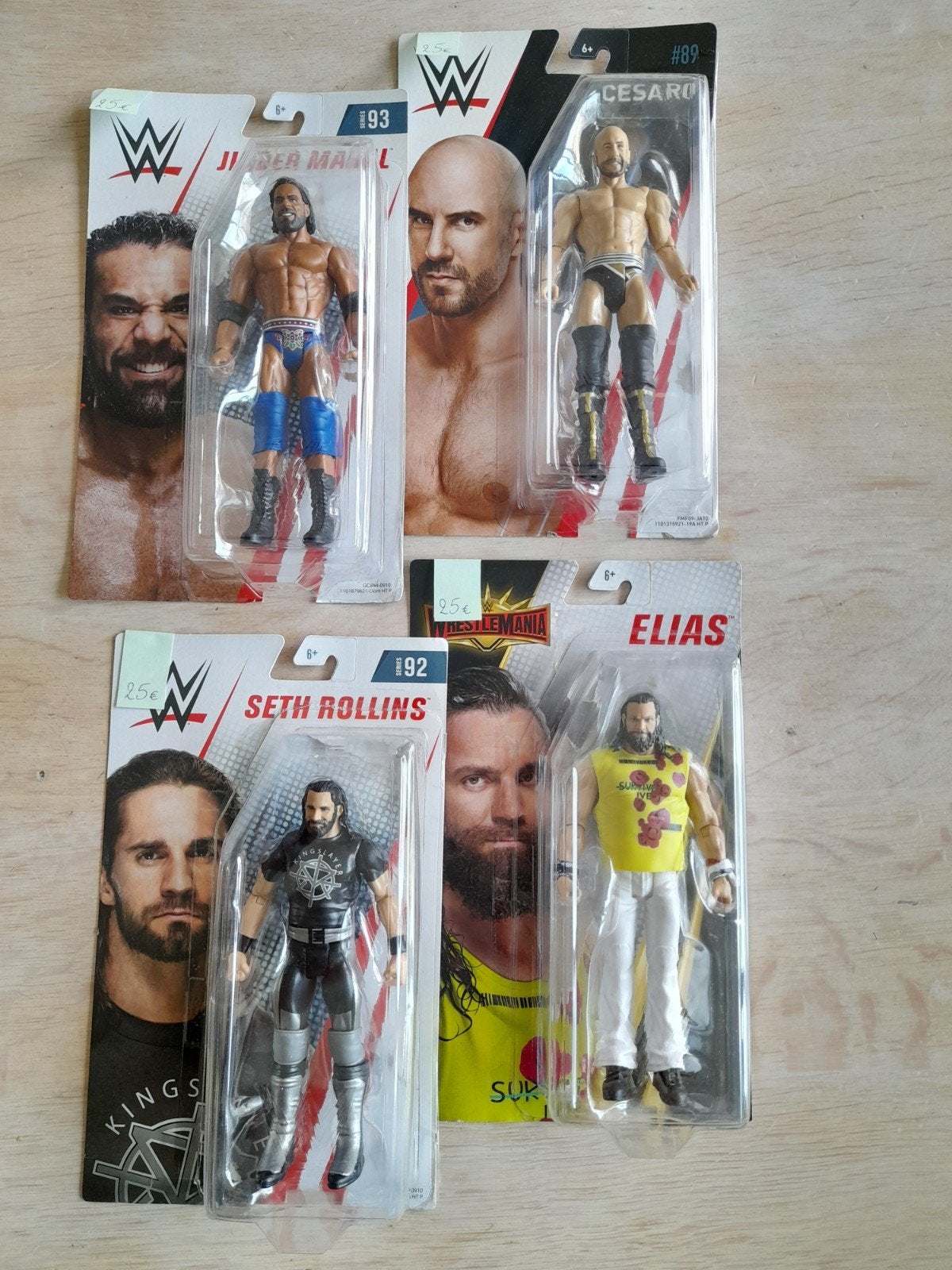 Collection WWE Elite, Enlèvement, Comme neuf
