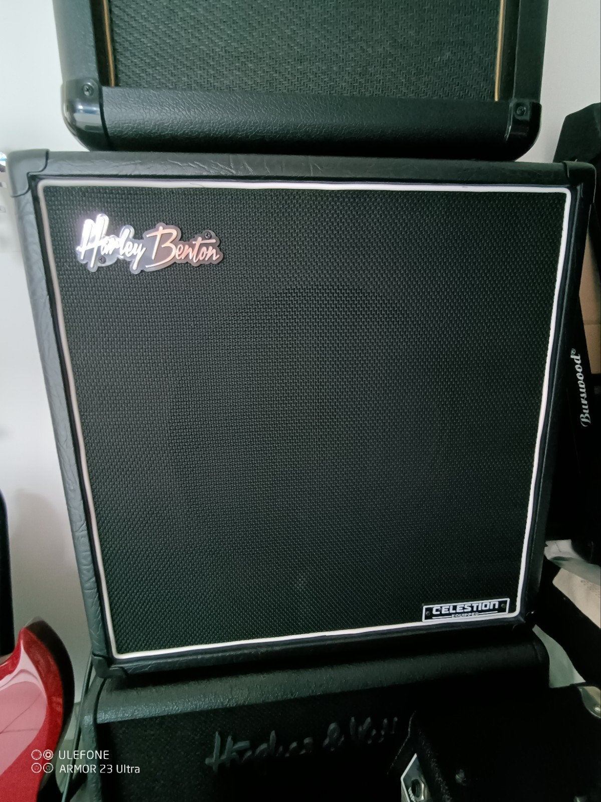 Harley benton cabinet 60 w,, Muziek en Instrumenten, Ophalen, Zo goed als nieuw, Gitaar, 50 tot 100 watt