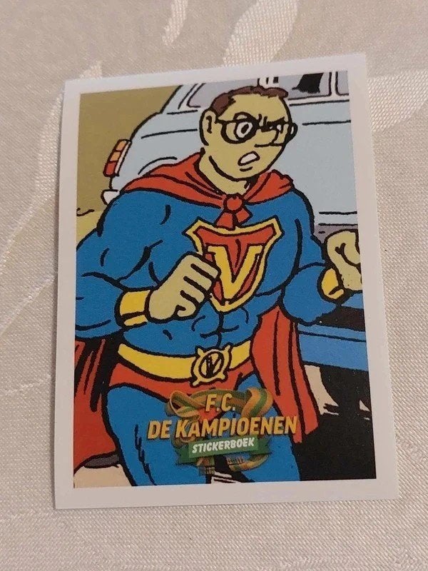Sticker : FC De Kampioenen / Supermarkske, Ophalen of Verzenden, Nieuw, Tv, Overige typen