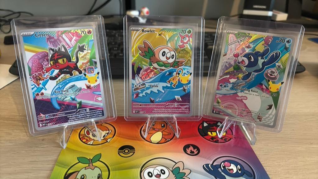 First partner series pokemon alola trio popplio rowlet litte, Ophalen, Zo goed als nieuw