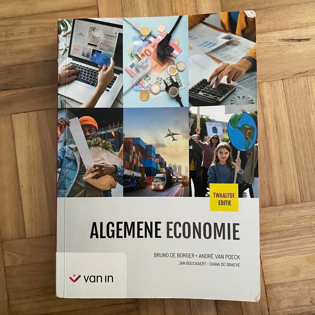 Algemene Economie voor Uhasselt, Livres, Informatique & Ordinateur, Utilisé, Autres sujets/thèmes, Enlèvement