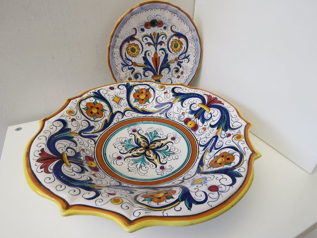 Bol à centre de table Deruta 33 cm, Enlèvement ou Envoi
