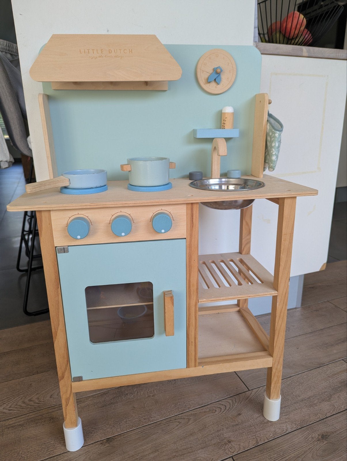 Little Dutch keuken + speelgoed, Enlèvement, Utilisé, Bois, Jouer à la cuisine