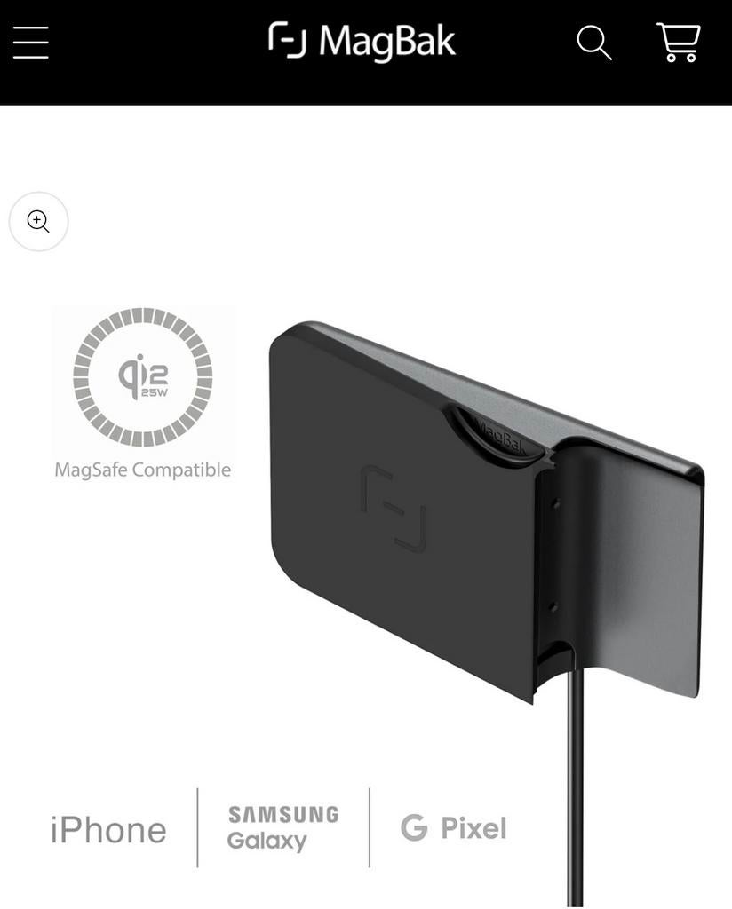 MagBak Tesla MagSafe Charger voor Model 3, Télécoms, Chargeurs de voiture, Enlèvement ou Envoi, Sans fil