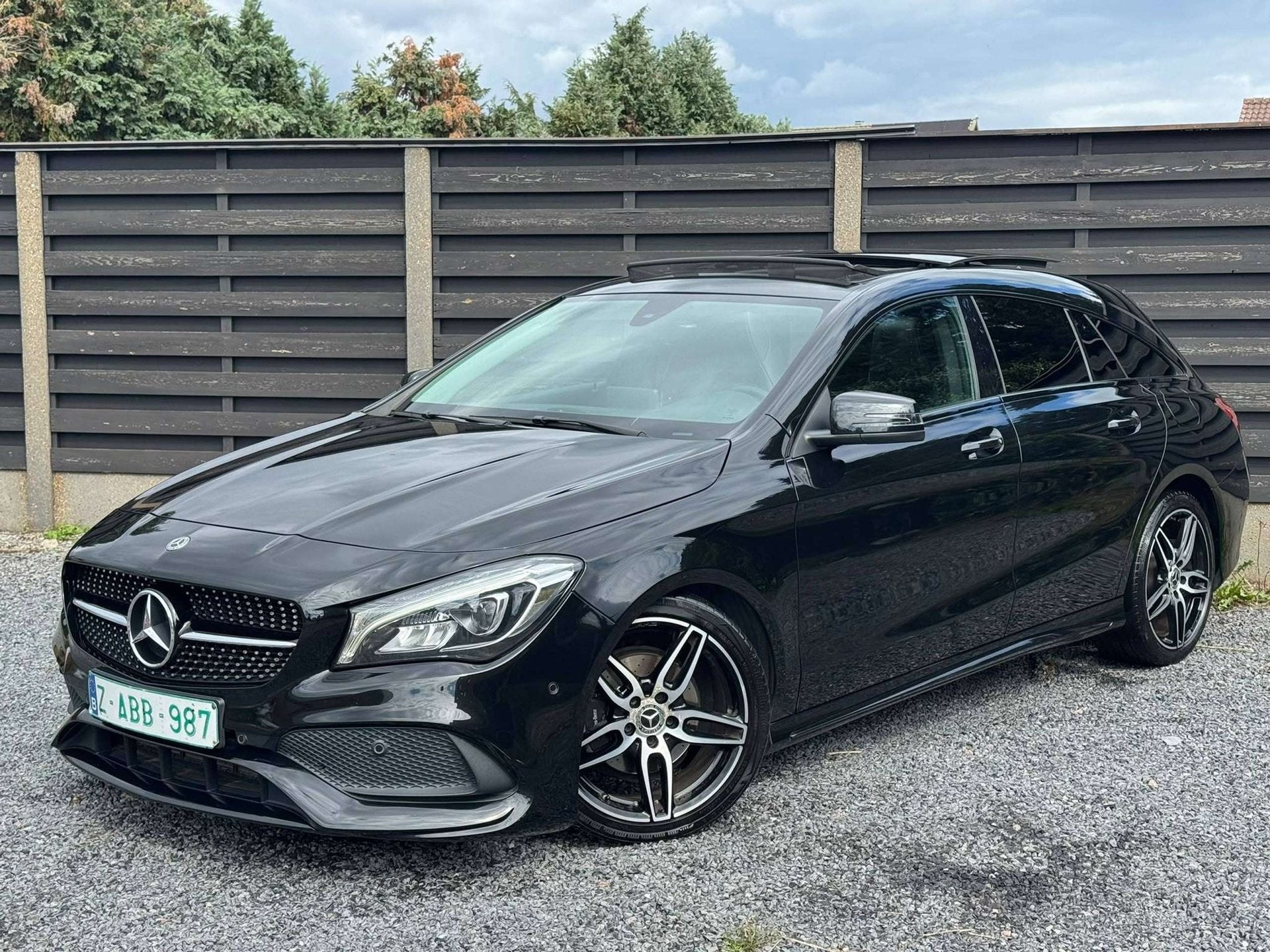 Mercedes-Benz CLA 180 SB*AMG*PANODAK*ZETELVERW*SFEER*LED*CAM, Auto's, CLA, 122 pk, Gebruikt, Euro 6