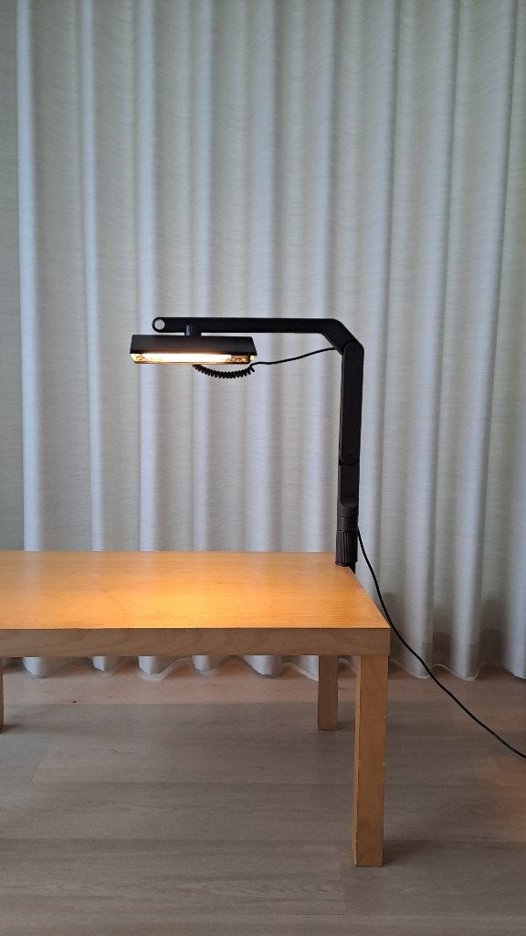 Vintage Hansa bureaulamp, Ophalen, Overige merken, Vintage, Bruin