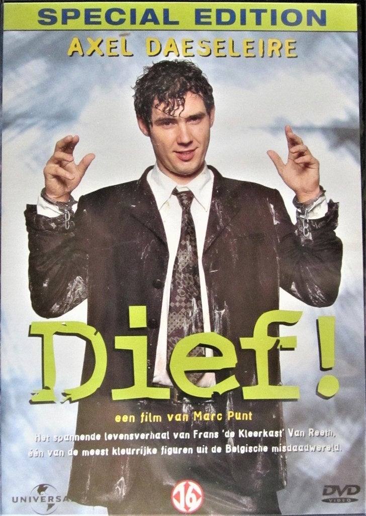 DVD VLAAMSE KLASSIEKER- DIEF (AXEL DAESELEIRE), Cd's en Dvd's, Dvd's | Nederlandstalig, Alle leeftijden, Nederlands, Ophalen of Verzenden
